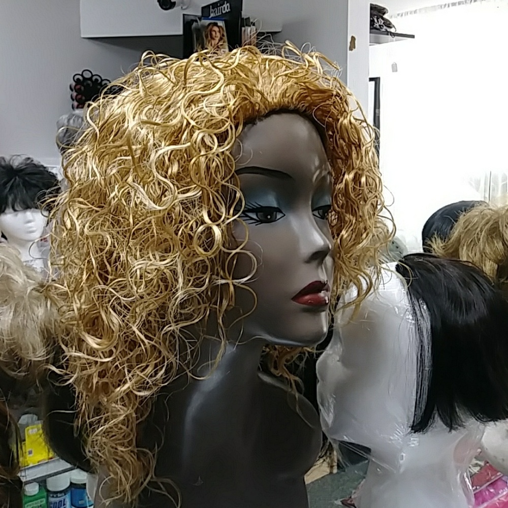 Sold - Half synthetic wig